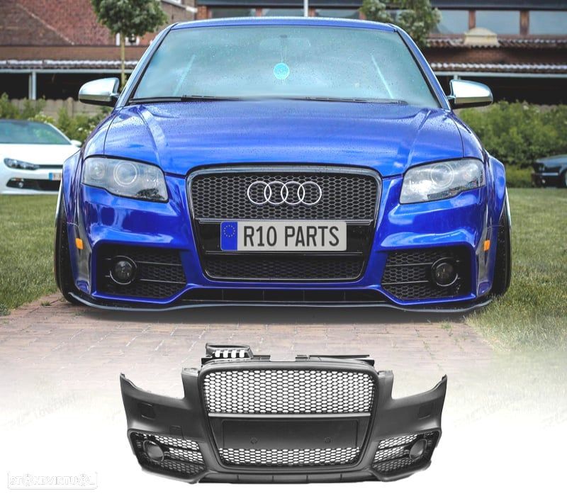 PARA-CHOQUES FRONTAL A4 04-07 LOOK RS4 SEM PDC - 1