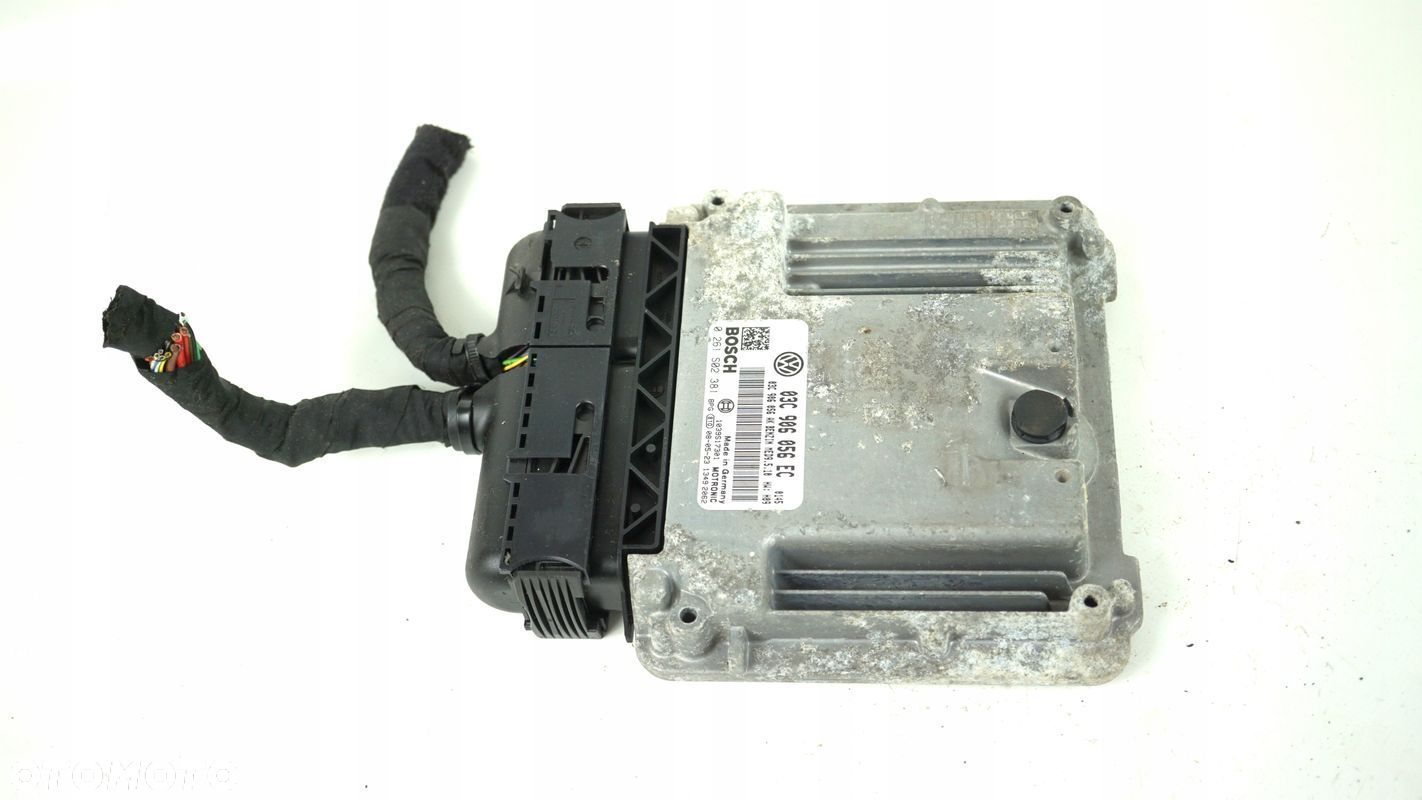 KOMPUTER SILNIKA SKODA OCTAVIA II 2 LIFT 1.6 FSI 03C906056EC 0261S02381 - 1