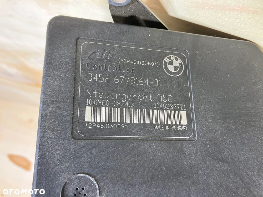 POMPA STEROWNIK ABS DSC BMW E90 E91 6778164 6778163 - 2