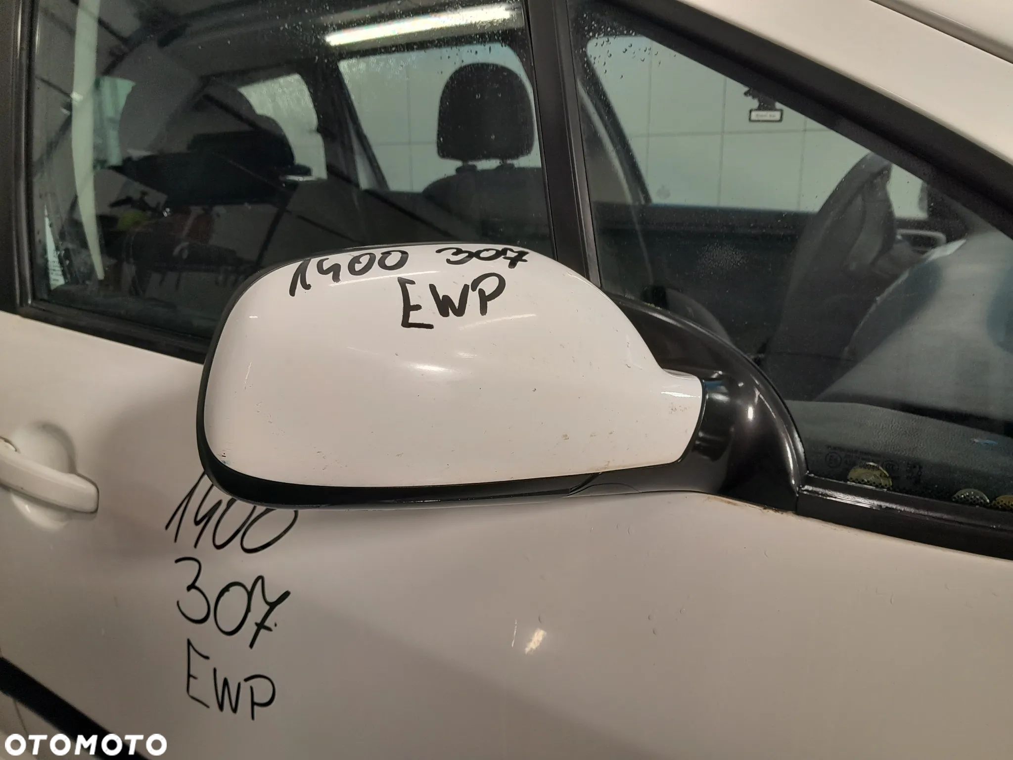 PEUGEOT 307 LIFT LUSTERKO PRAWE PRZEDNIE PRAWY PRZÓD KOLOR: EWP - 1