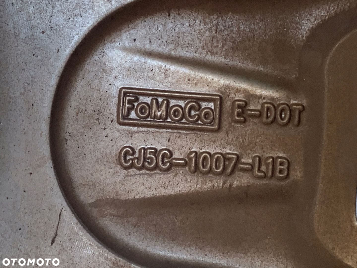 FORD ESCAPE MK2 2013-2019 FELGA ALUMINIOWA 18 CHROM TITANIUM ORYGINAŁ - 10