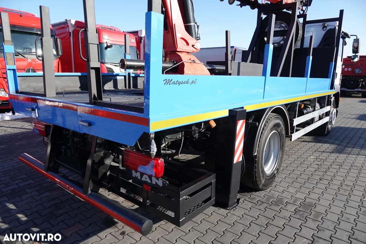 MAN TGM 15 .290 / HDS HC 190 + FORATOR 2 mb / FORMAT / RADIO CONTROL / EURO 6 / MANUAL / 2019 - 10