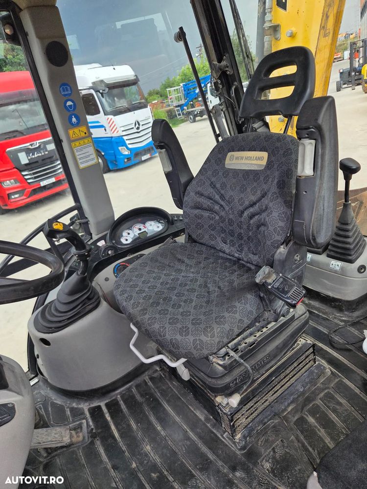 New Holland B110C, 2020, 5.117h, 110 CP, Cupa multifunctionala 4x1 cu furci, Brat excavare extensibil, fara aer conditionat, CE, lung 5,8m, latime 2,3m, Masa operatinala 8tone, Adancime  sapare 6m, posibil leasing 4 ani-PROMOTIE 39.900 EUR+Tva - 21