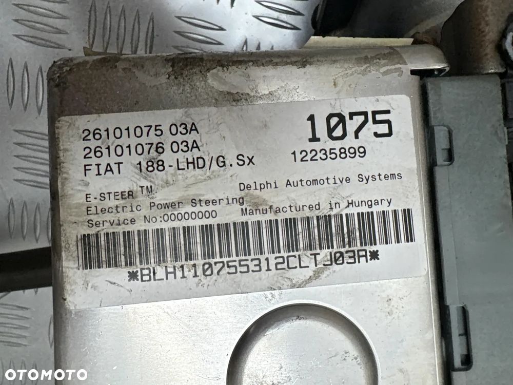 WSPOMAGANIE KIEROWNICY FIAT PANDA 2 - 2