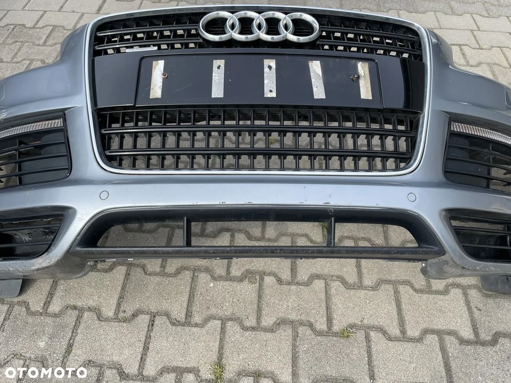 Audi Q7 4L S-line zderzak przód przedni LY7G. - 3