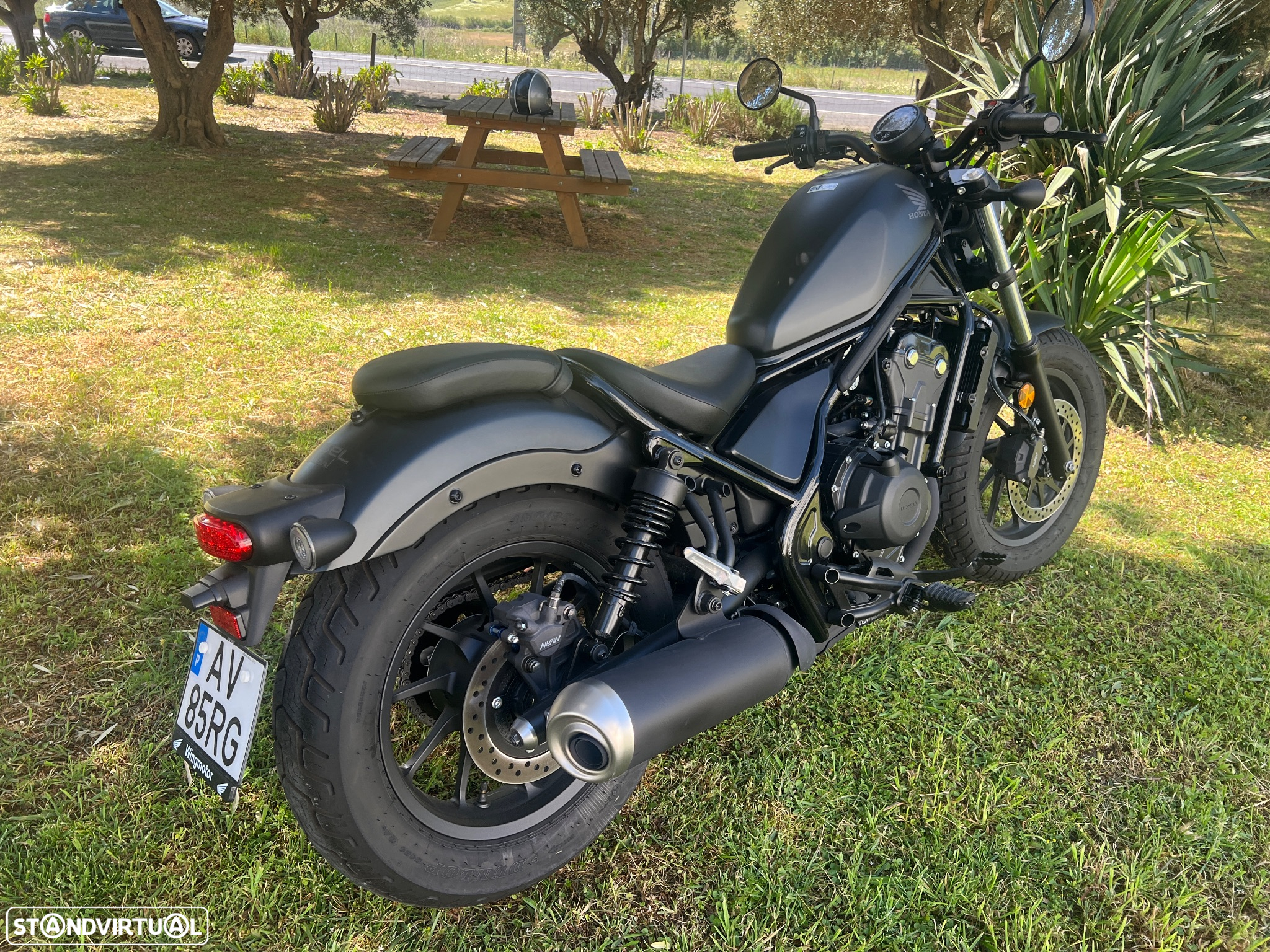Honda CMX Rebel 500 Mate Gundower Black metallic - 14