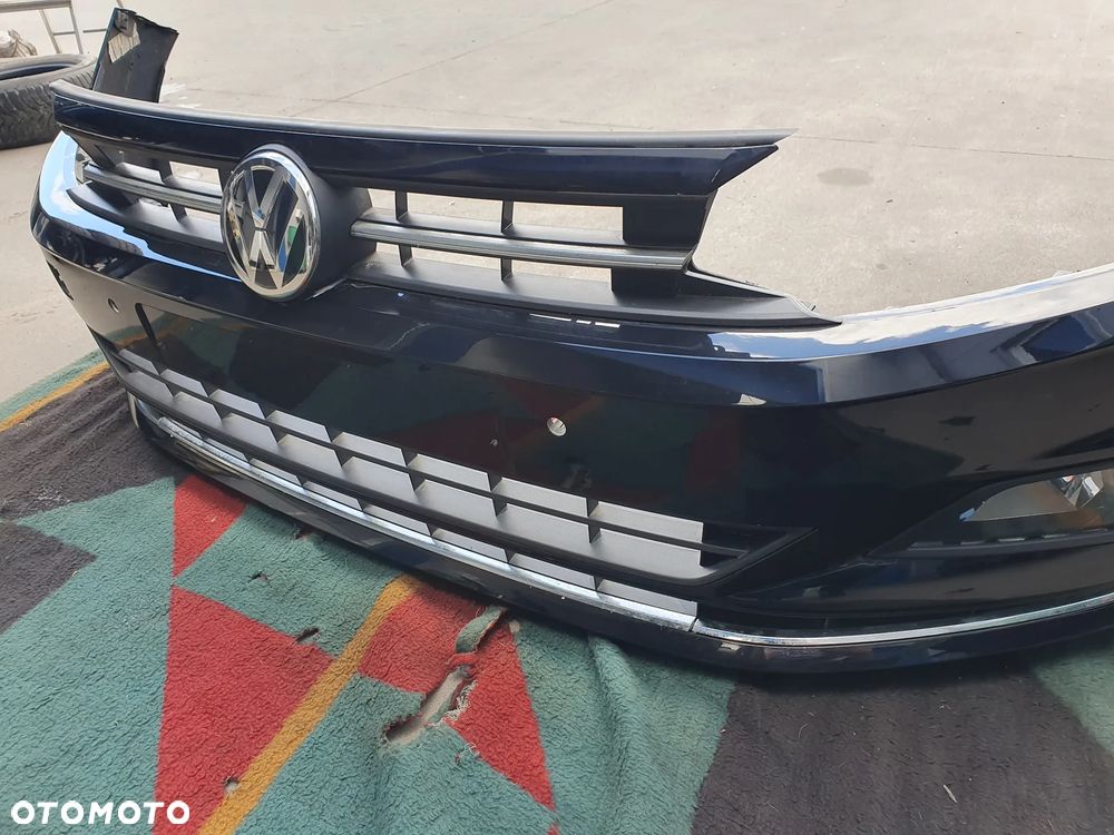 VW VOLKSWAGEN POLO 2G PRZEDLIFT 17-21 ZDERZAK PRZEDNI PRZÓD LC9X - 8