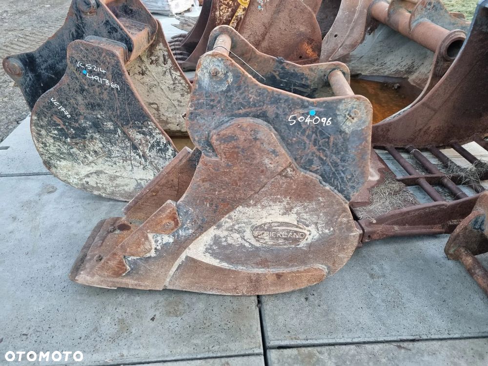 Łyżka do koparki 45cm S60 złącze do kopania koparka 40cm 50cm Volvo Hitachi CAT JCB rototilt - 3