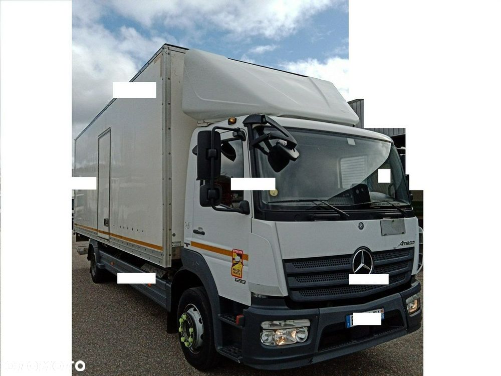 Mercedes-Benz Atego 1218 Euro6 tylko 323tys.km Kontener 18p winda Sprowadzony - 2