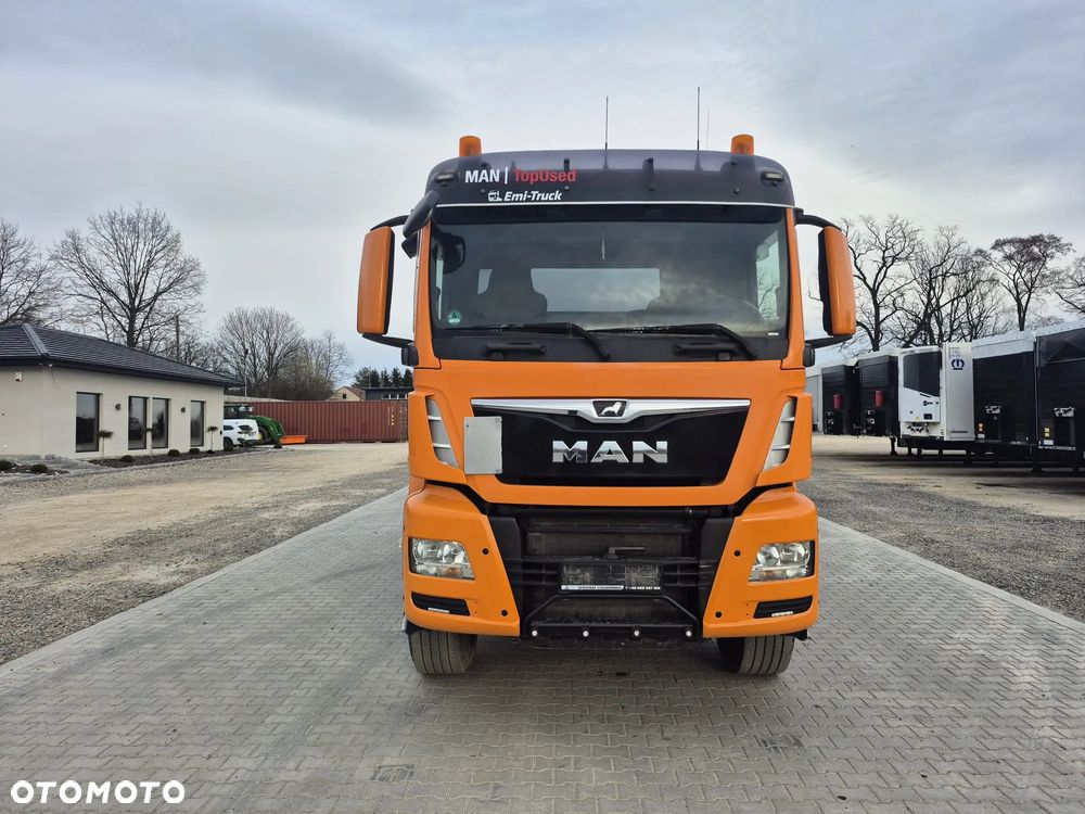MAN TGS / 18.460 / WYWROTKA / E 6 / 4 X 4 / HYDRODRIVE - 2