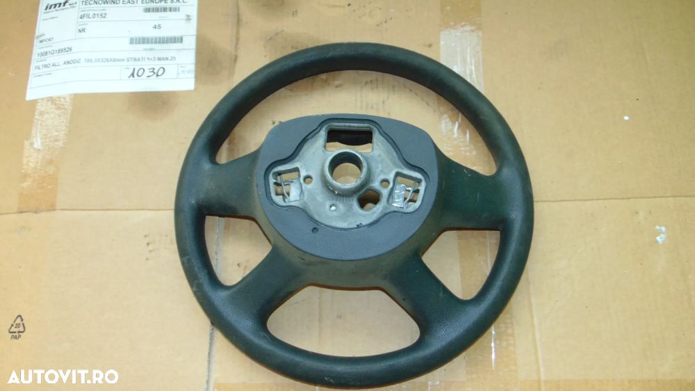 Volan Skoda Rapid an 2012 cod 5j0419091g9b9 - 4