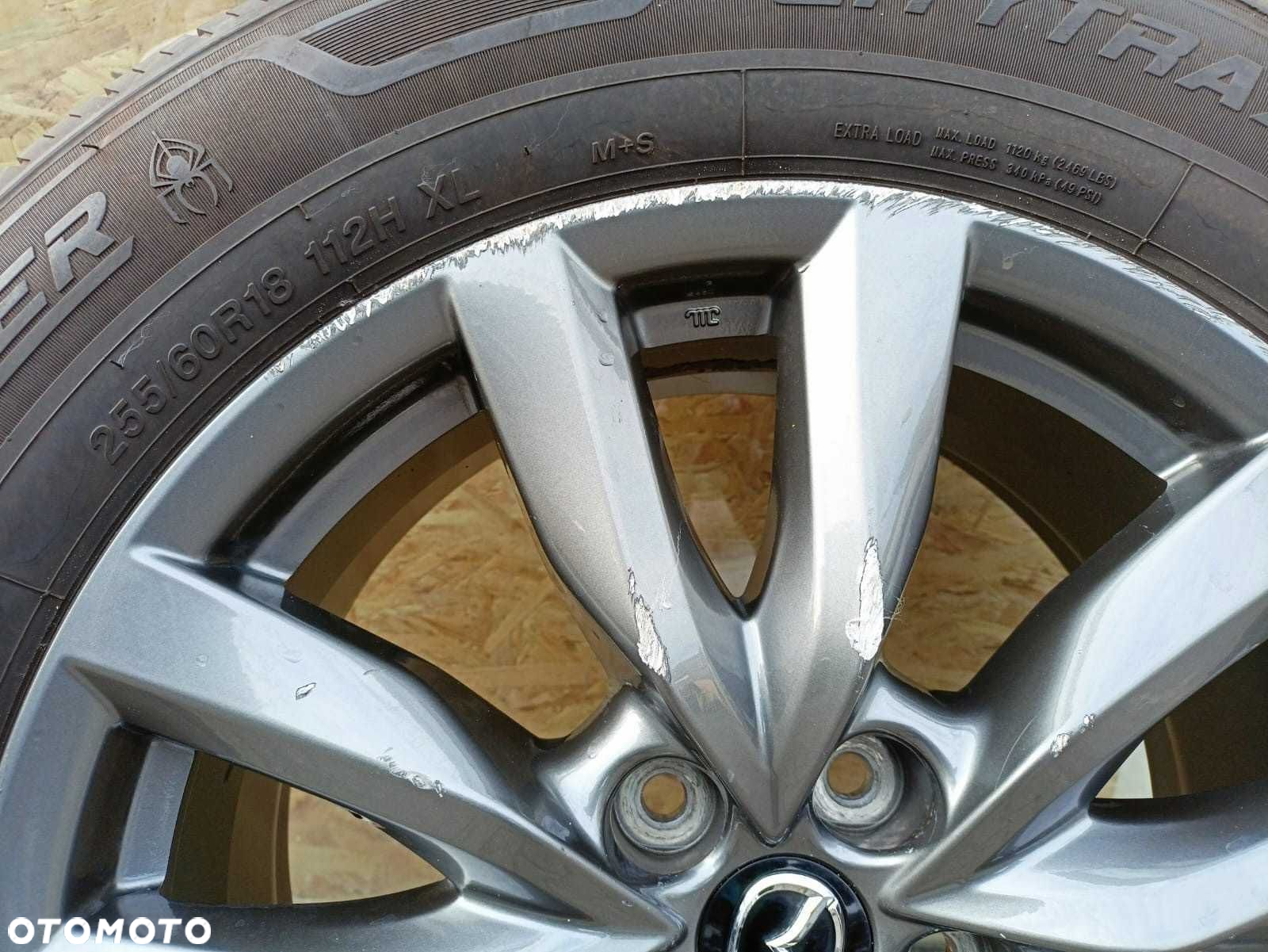 Mazda CX-9 2017 - 2024 Koło Felga 255/60R18 - 2