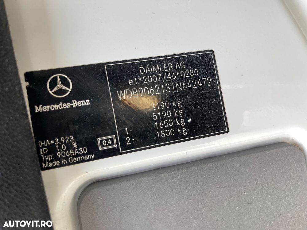 Mercedes-Benz Sprinter Doka 213 2.2CDI 7LOCURI - 32