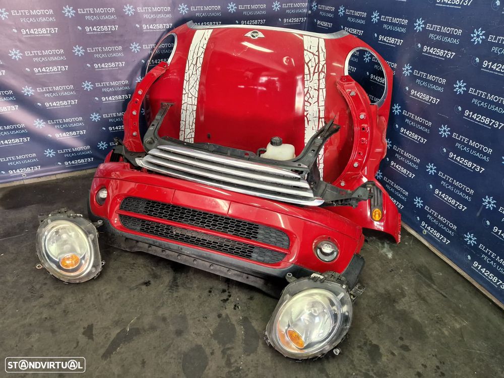 Frente completa usada MINI ONE D R56 capot parachoques oticas guardalamas R55 R57 - 1