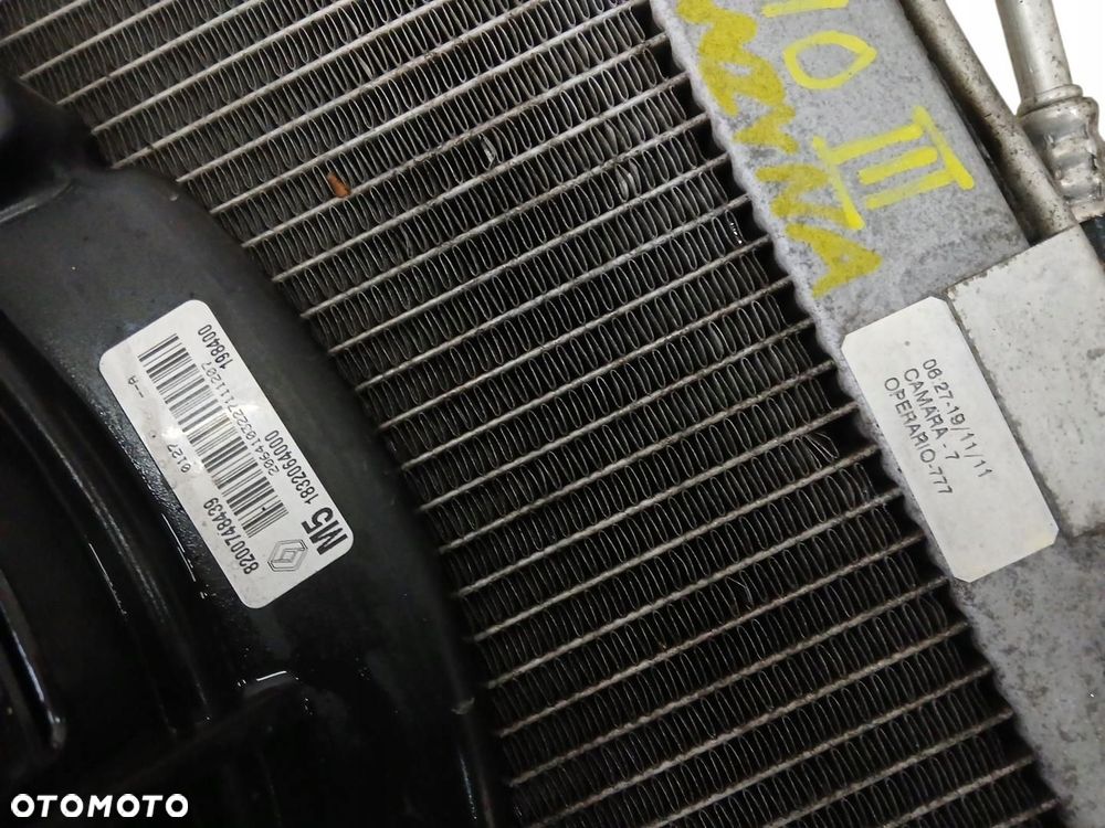 chłodnica wody klimatyzacji renault clio iii 8200748439 - 4