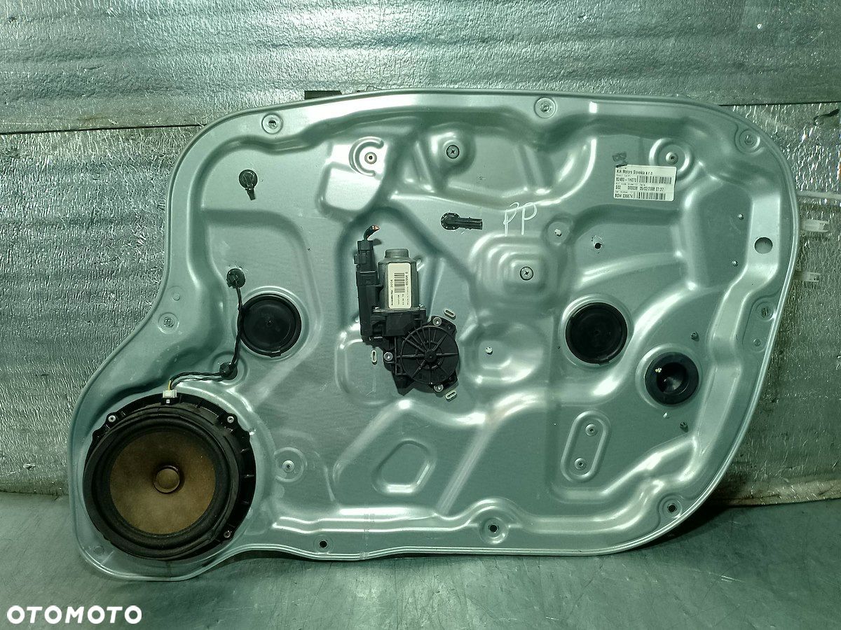 PODNOŚNIK SZYBY PRAWY PRZÓD Z STELAŻEM KIA CEE'D I 82480-1H070 - 1
