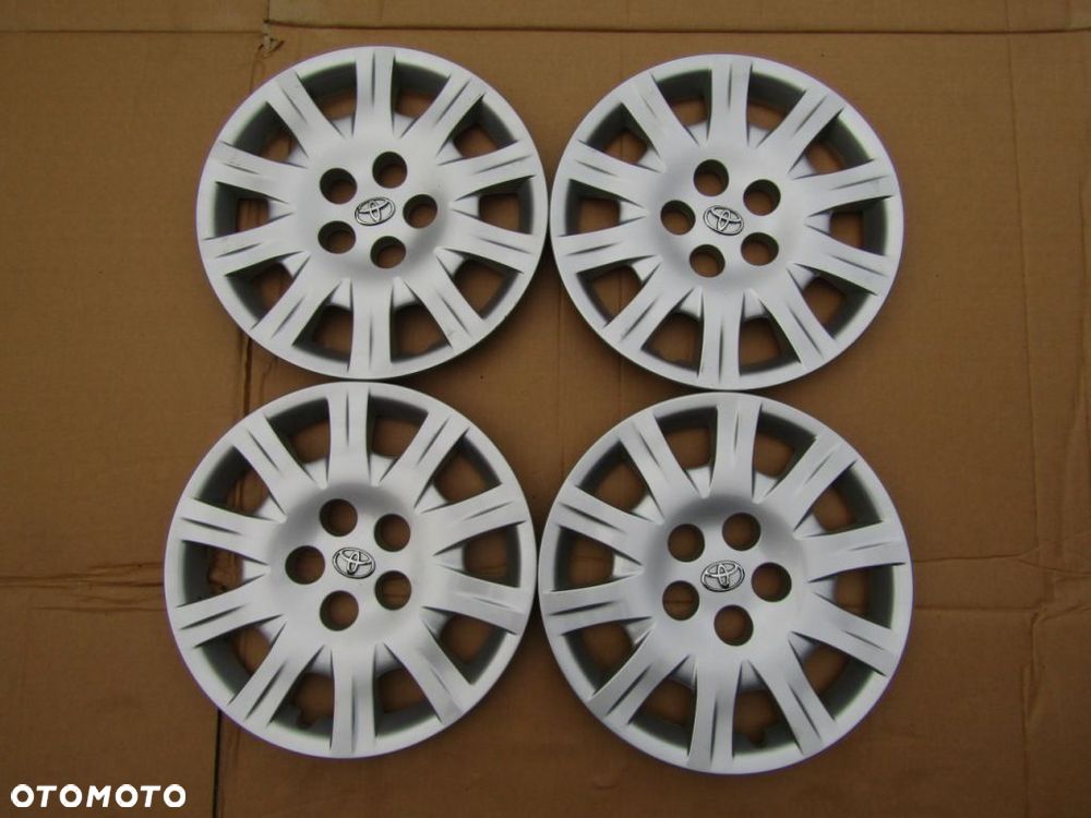 4x Kołpaki 16 Toyota Auris Avensis Prius Yaris Corolla Verso RAV4 RAV 4 - 1