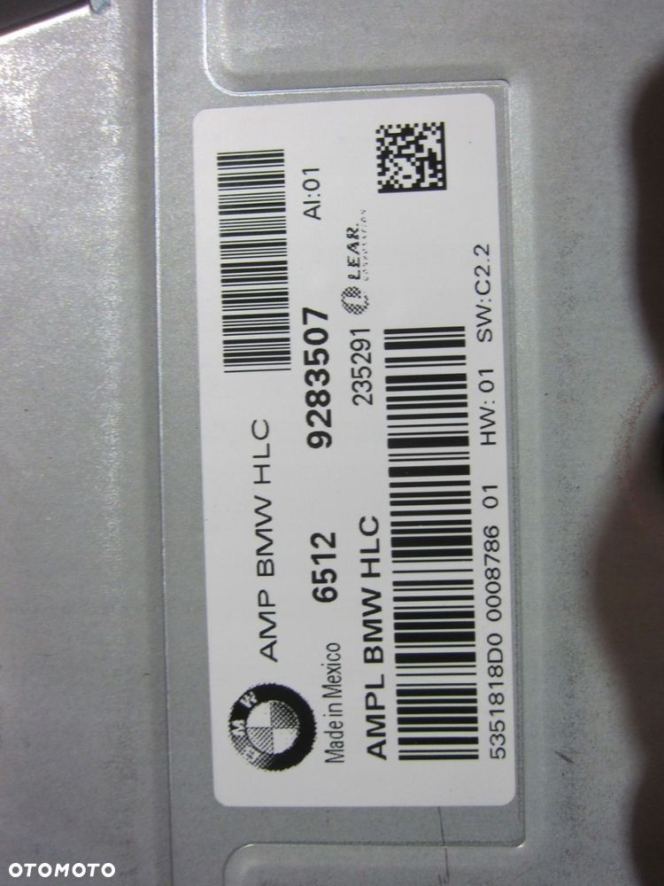BMW F25 X3 2.0 N20 WZMACNIACZ HI FI HIFI 9283507 - 4