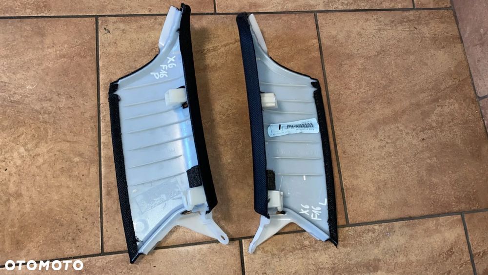 BMW X6 F16 OSŁONA SŁUPKA LEWA PRAWA 7324919 7324920 KOMPLET - 2