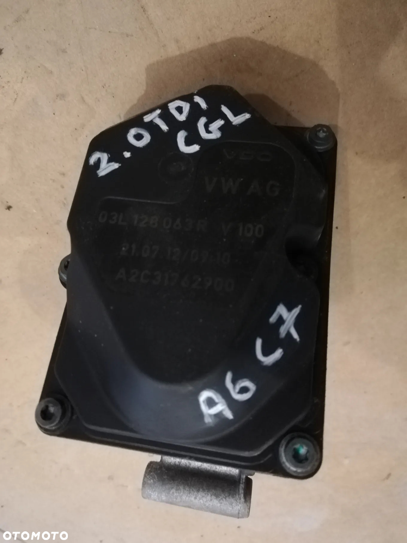 Audi a6 c7 przepustnica 03L128063R A2C31762900 - 3