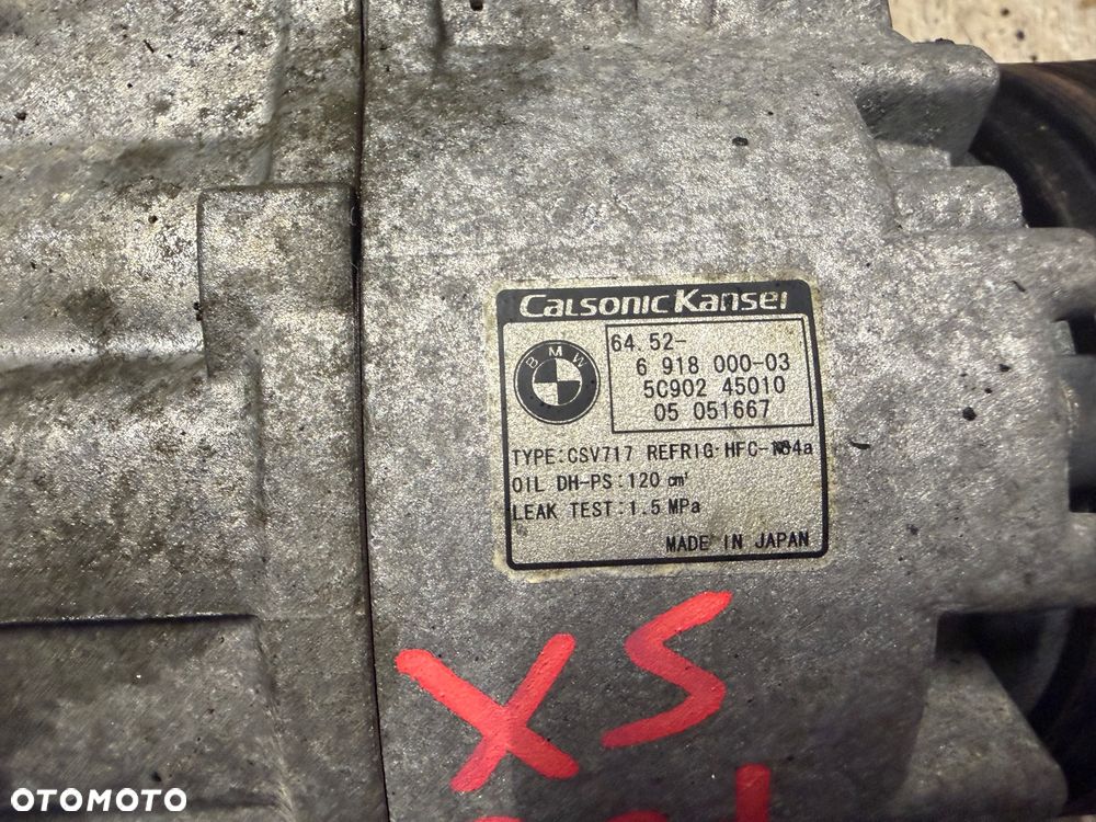 Kompresor sprężarka klimatyzacji klimy Bmw X5 e53 m57 3.0d przedlift 6918000 - 2