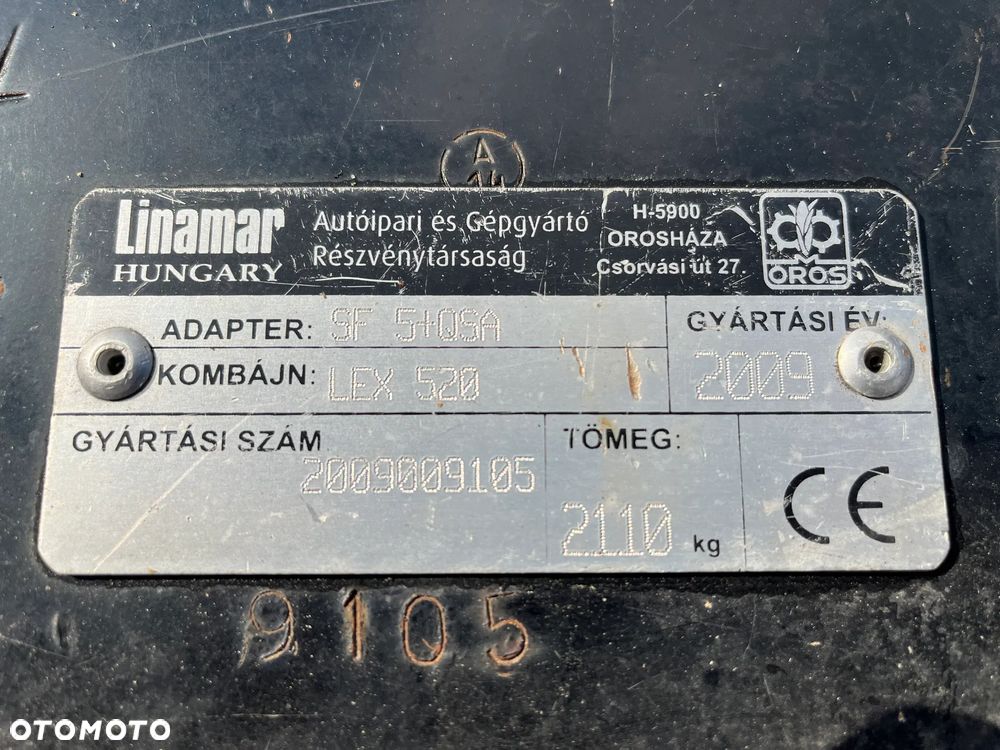 Claas Heder do kukurydzy na ziarno Lexion 5-rzędowy - 8