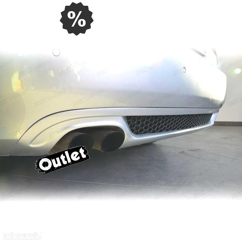 R147370C1 DIFUSOR PÁRA-CHOQUES TRASEIRO AUDI A5 07-11 DUPLA SAIDA ESQUERDA - 7
