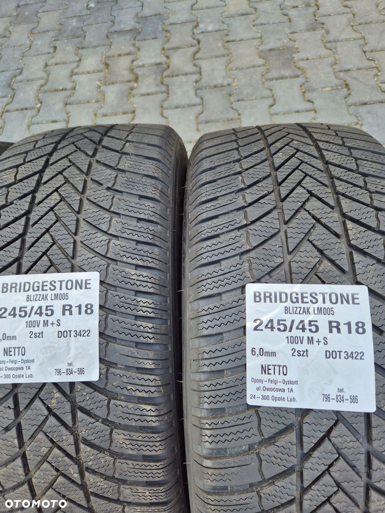 Opony Bridgestone 245 45 R18 - 3