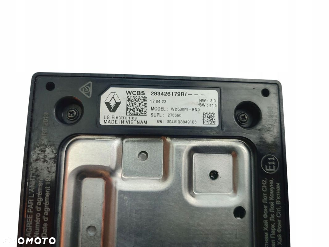 ŁADOWARKA INDUKCYJNA RENAULT ARKANA CLIO V ZOE II CAPTUR II 283426179R - 3