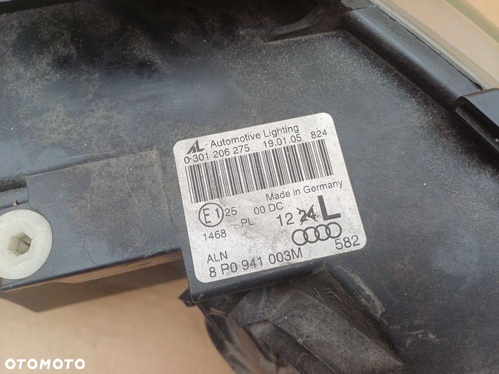 Audi A3 8P lampa xenon lewy prawy przód Europa kompletna 8P0941003M 8P0941004M - 10