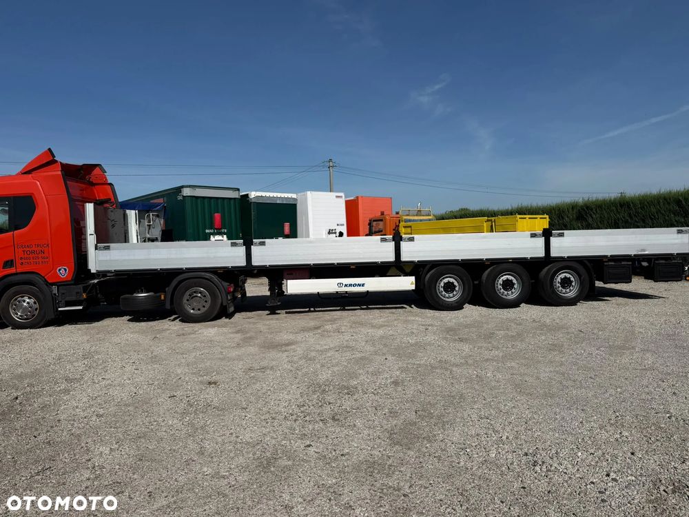 Krone Naczepa budowlana z burtami KRONE * Sprowadzona - 4
