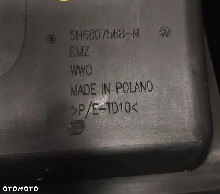 VW GOLF 8 VIII GTI R20 LIFT 2024- SPOILER DYFUZOR DOKŁADKA ZDERZAKA TYŁ TYLNY ORYGINAŁ - 10
