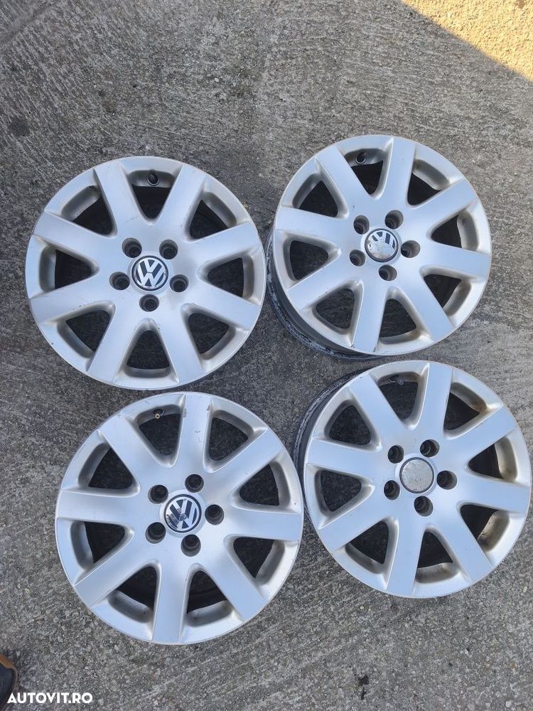 Set jante aliaj R16 cod 3C0601025F gama VAG Audi, VW, Skoda, Seat - 6