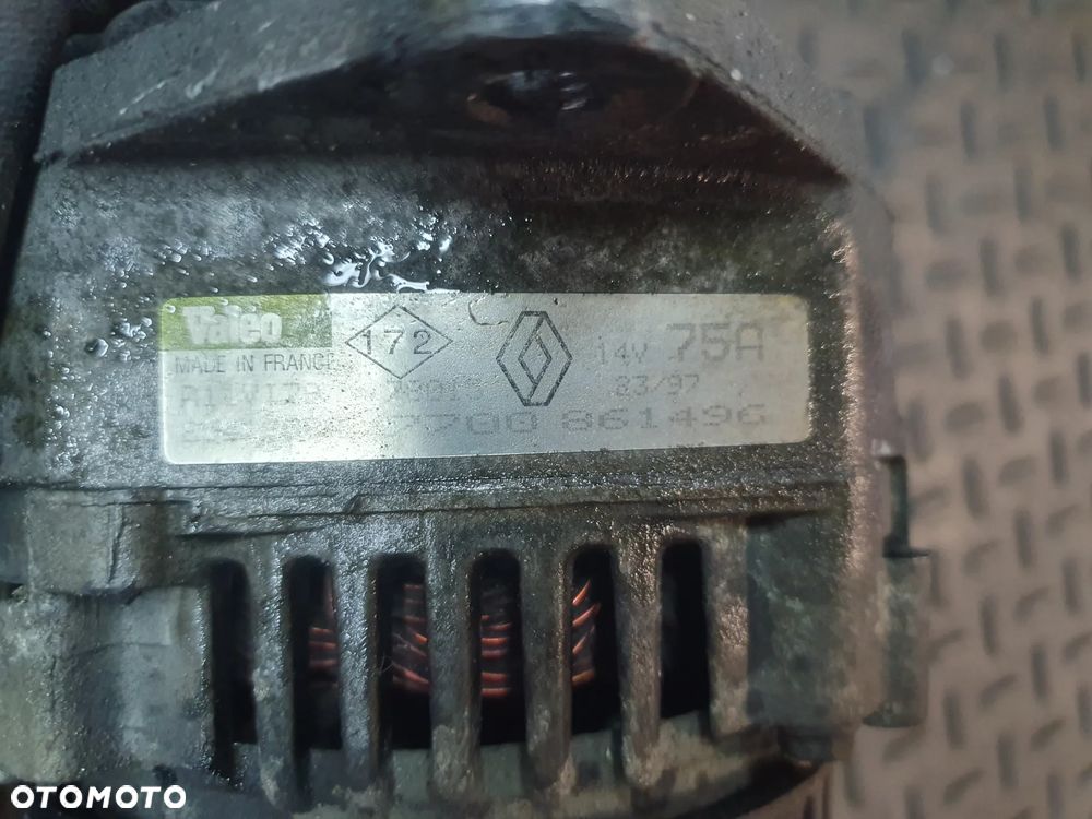 ALTERNATOR RENAULT SCENIC 1.9 DTI DCI 7700861496 - 2