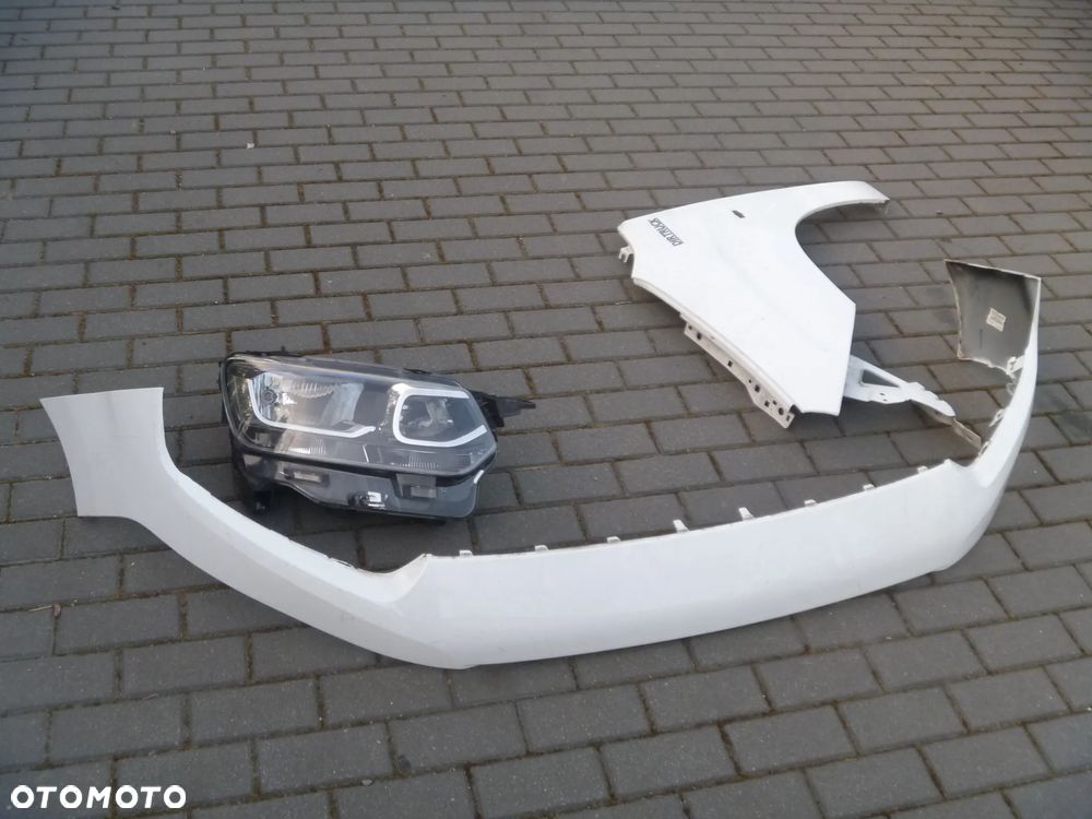 PEUGEOT RIFTER CITROEN BERLINGO IV ZDERZAK PRZEDNI GÓRA ŁADNY - 13