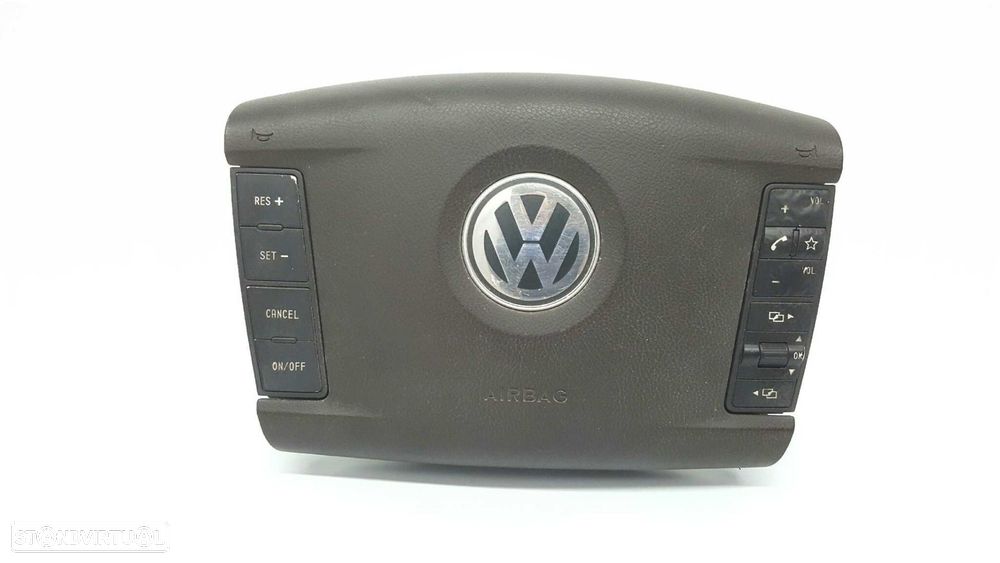 AIRBAG FRENTE ESQUERDO VOLKSWAGEN TOUAREG (7LA) TDI V10 - 1
