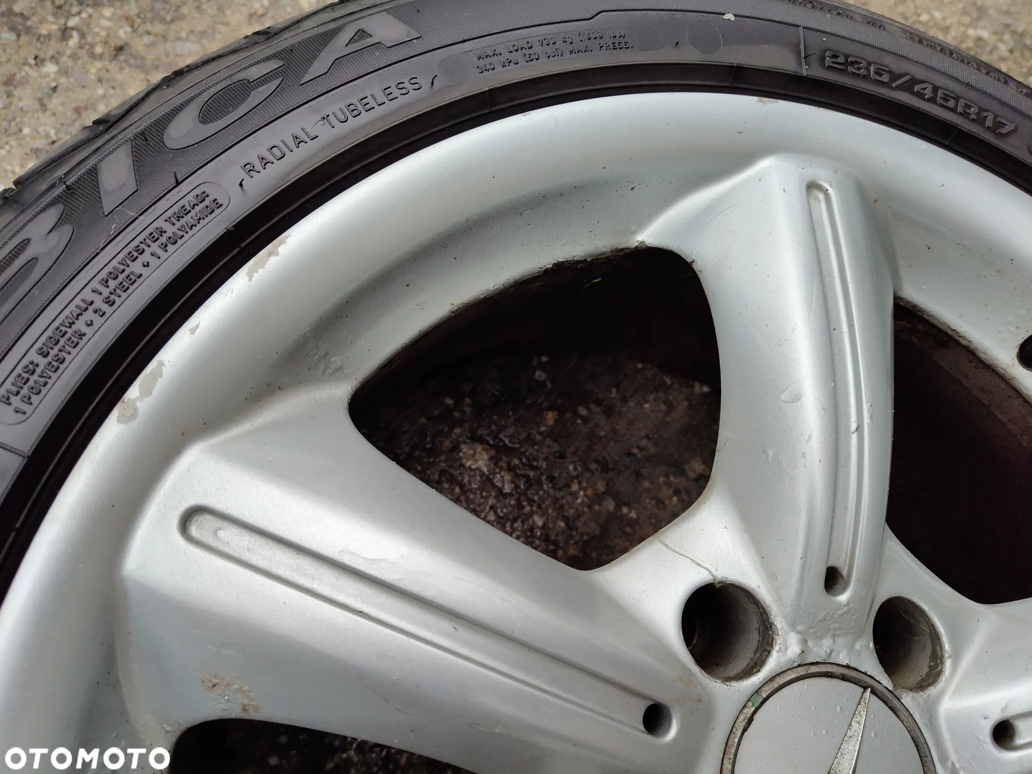 MERCEDES SLK 171 Felga aluminiowa Oryginał 17 1714011302 - 6