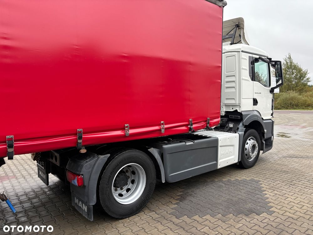 MAN TGS 18.400 / NOWY MODEL / ZESTAW / Z NACZEPĄ DWU OSIOWĄ / WIELTON NS-2 / SERWISOWANY / DO NAUKI JAZDY / AUTO-SZKOŁA / 360 / 500 - 12