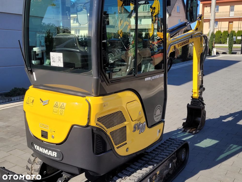 Yanmar SV18 / 1900h / sprowadzona / 2 łyżki / - 15