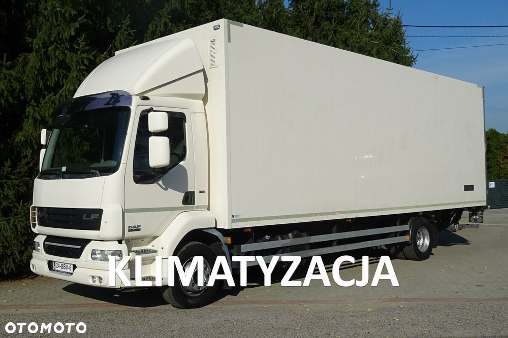 DAF LF 55.250 Euro 5 kontener 20 palet winda klapa DMC 16ton