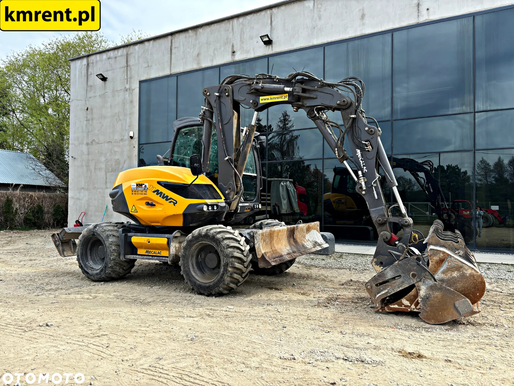 Mecalac 11 MWR KOPARKA KOŁOWA 2021r. | 9 12 LIEBHERR 311 309 TAKEUCHI 295 KOMATSU PW 98 118 - 4