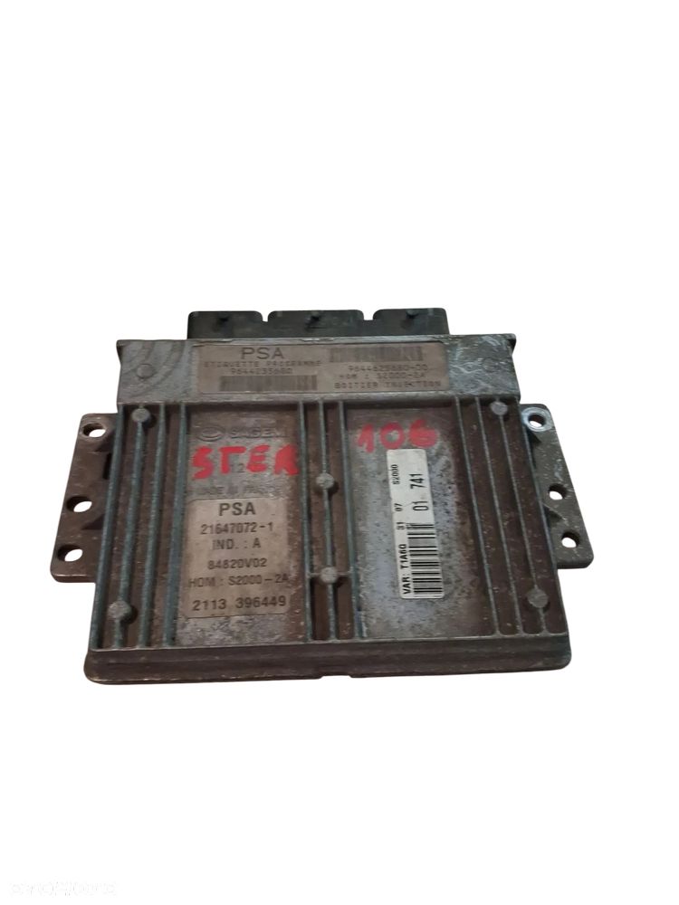 Sterownik KOMPUTER SILNIKA ECU PEUGEOT CITROEN 9644235680 - 1