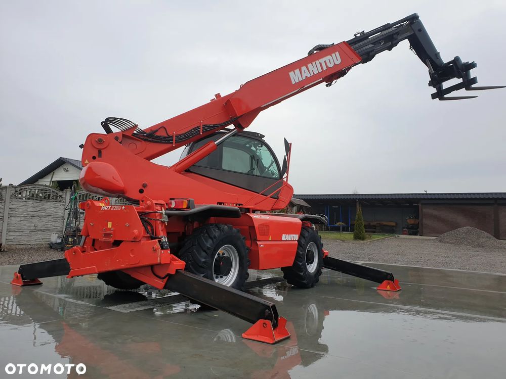 Manitou MRT ROTO 2150+Privilege KOSZ/PILOT/WIDŁY SPROWADZONA SUPER STAN - 27