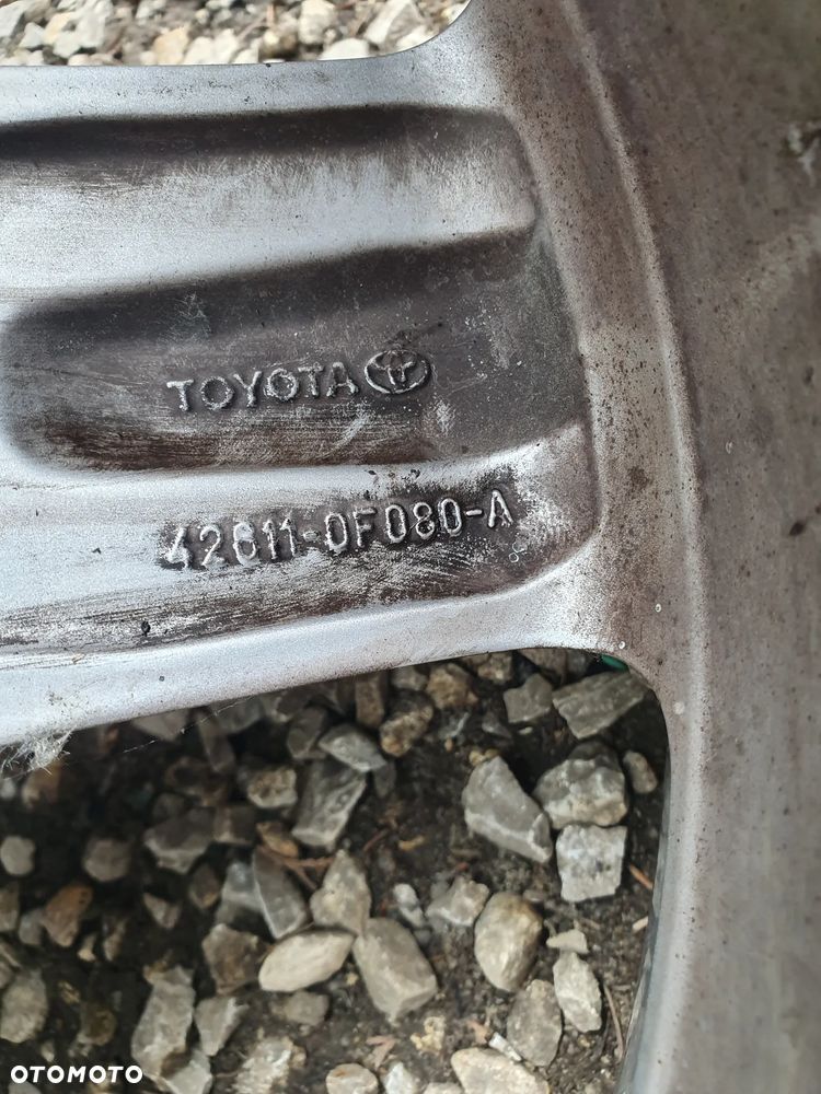 TOYOTA AVENSIS T25 PRIUS RAV4 7x17 ET45 5x114.3 42611-1174 42611-0F080-A POSIADAM 3 SZT - 5