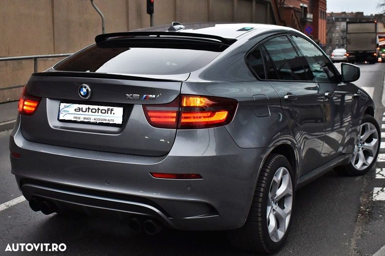 Eleron portbagaj BMW X6 E71 (08-15) Negru lucios - 1