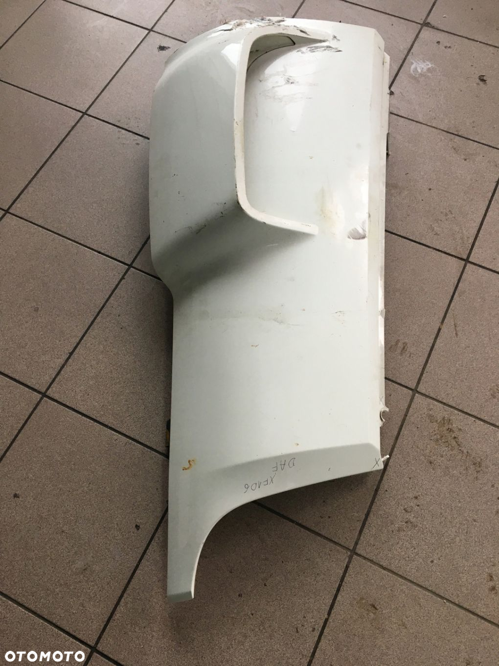 DAF XF 106 LIFT OWIEWKA KABINY NAROŻNIK SPOILER LEWY 1835763 - 7