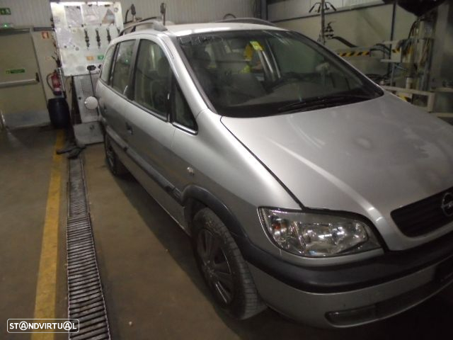 Carro MOT: X18XE1 CXVEL: F17 OPEL ZAFIRA 1999 1.8 115CV 5P CINZA GASOLINA - 2