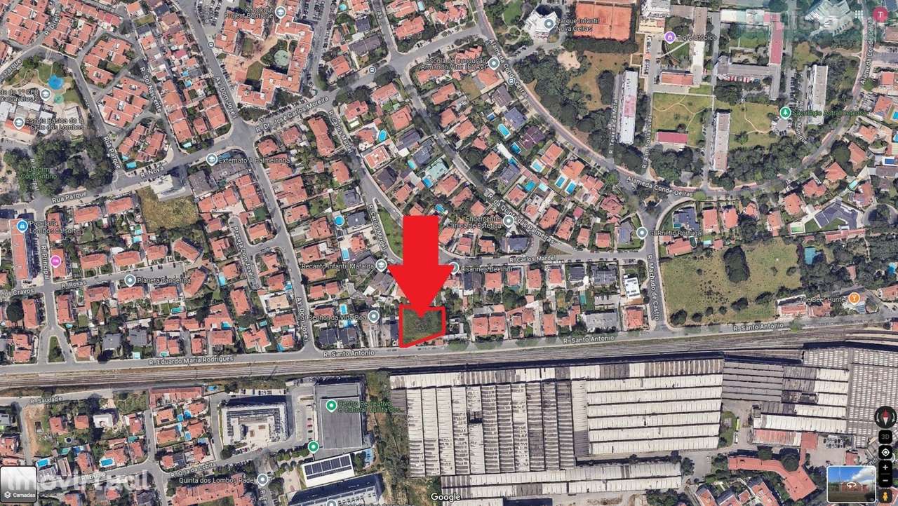 Dois lotes Urbanos para construção na Urbanização Nova Oeiras - Grande imagem: 5/11