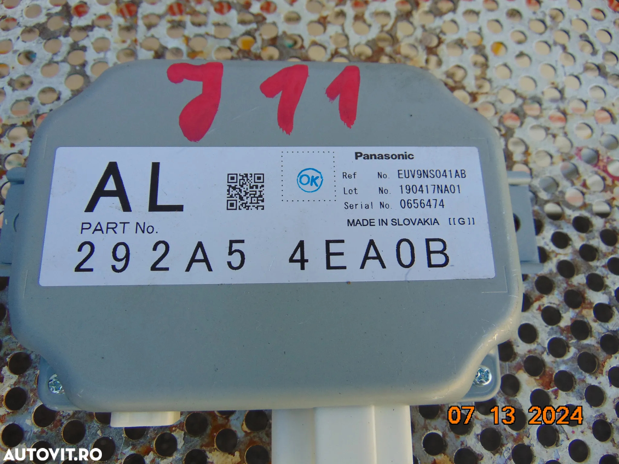 Modul stabilizator tensiune Nissan qashqai  j11 2013-2021 cod 292a54ea0b modul qashqai j11 voltaj - 2