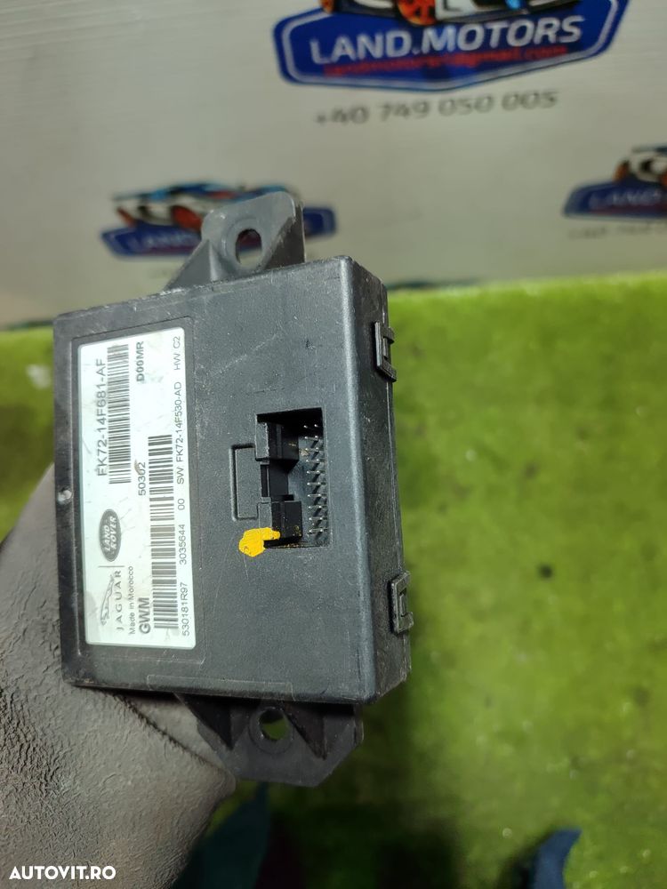 MODUL SENZORI PARCARE PDC + MODUL CONTROL GATEWAY JAGUAR XF S PREMI 2013 3.0 DIESEL / BERLINA 2009-2015 / LAND ROVER DISCOVERY 3 2.7 DIESEL 2007 / 2005-2009 COD OEM DX23-14F681-AG / FK72-14F681-AF - 6